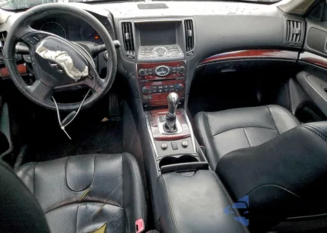 2013 Infiniti G37 z USA, uszkodzony, nr VIN JN1CV6AR9DM350405